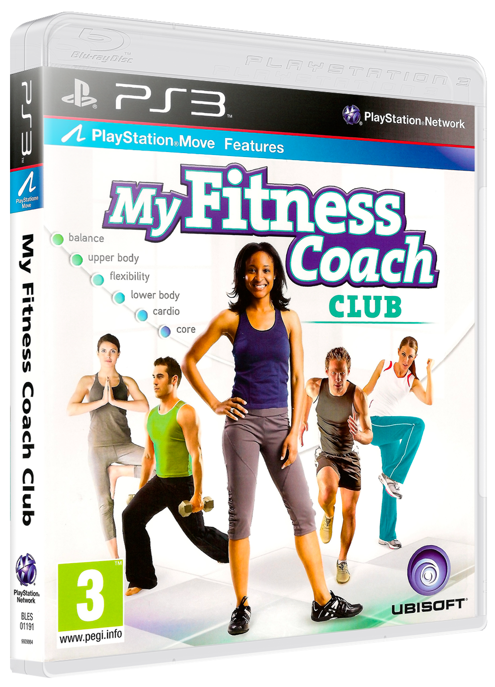 My Fitness Coach Club box art for Playstation 3